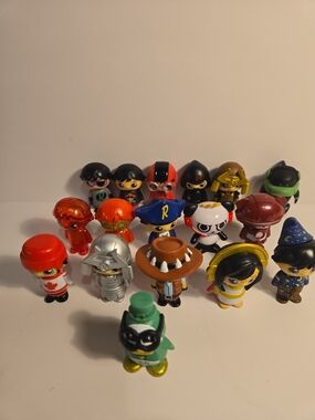 Ryan's World Lot Of 17 Assorted Kids Collectible Toy Figures
